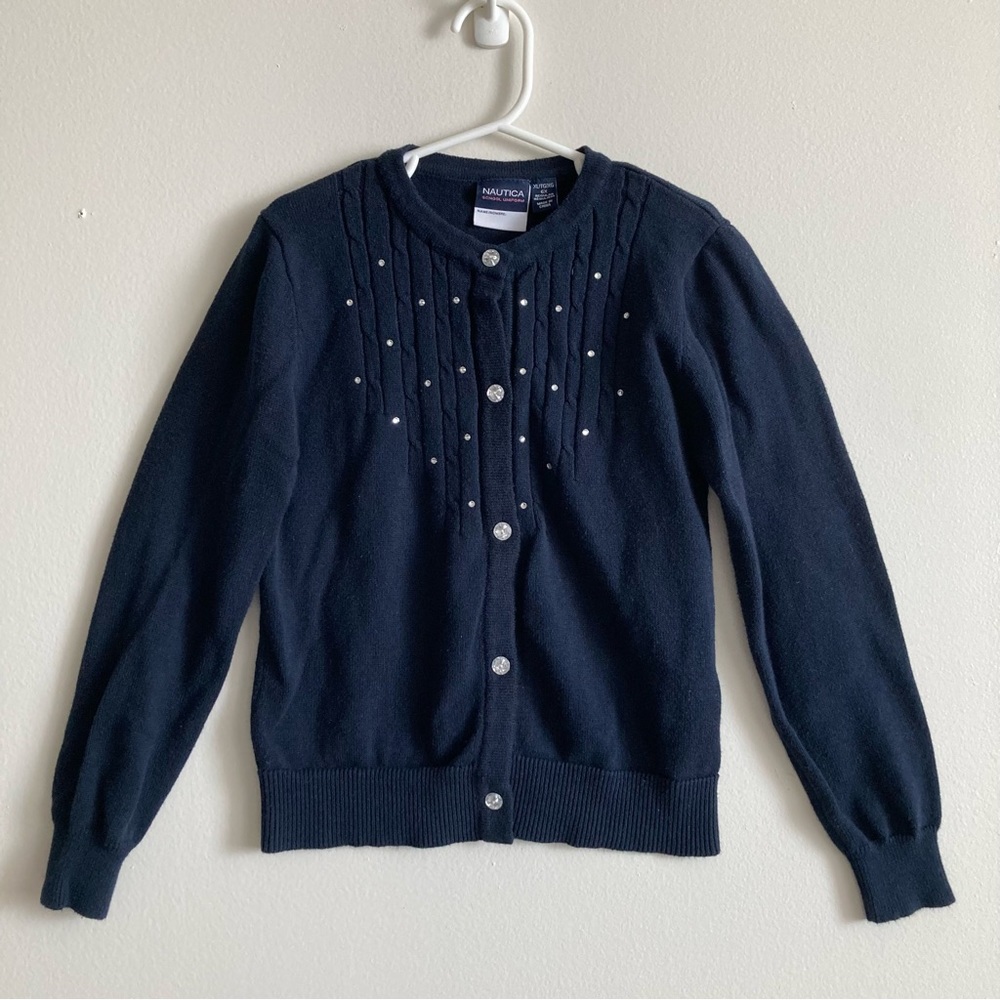 NAUTICA button down cardigan